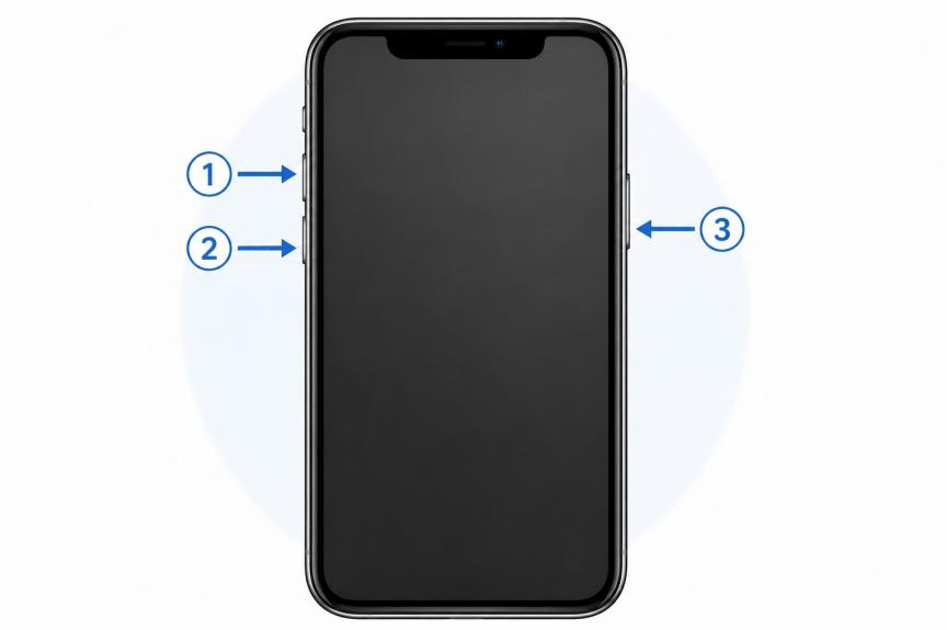 iPhoneを再起動